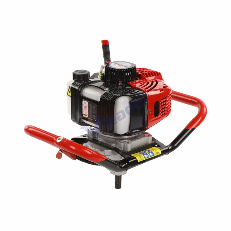 Portable Handheld Post Driver with Recoil Start & 1.2L Fuel Tank