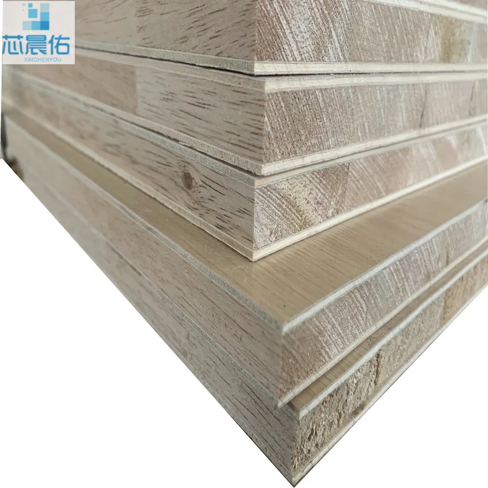 Best Price 15/17/18mm Melamine Faced Pine Material Block Board for Home Furniture Board