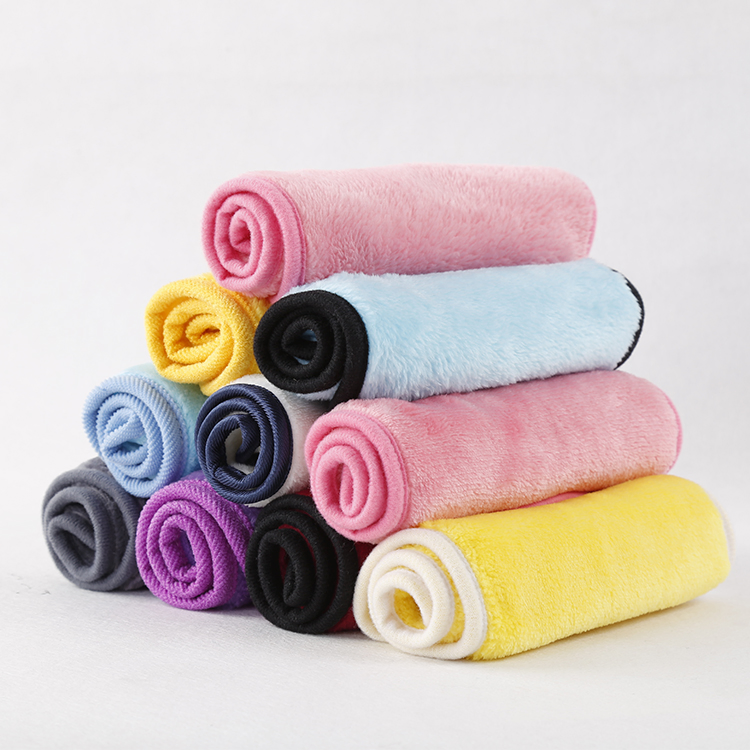 Facial Cleaning Towels Face Cosmetic Eraser Cloth Microfiber Makeup Remover Towel