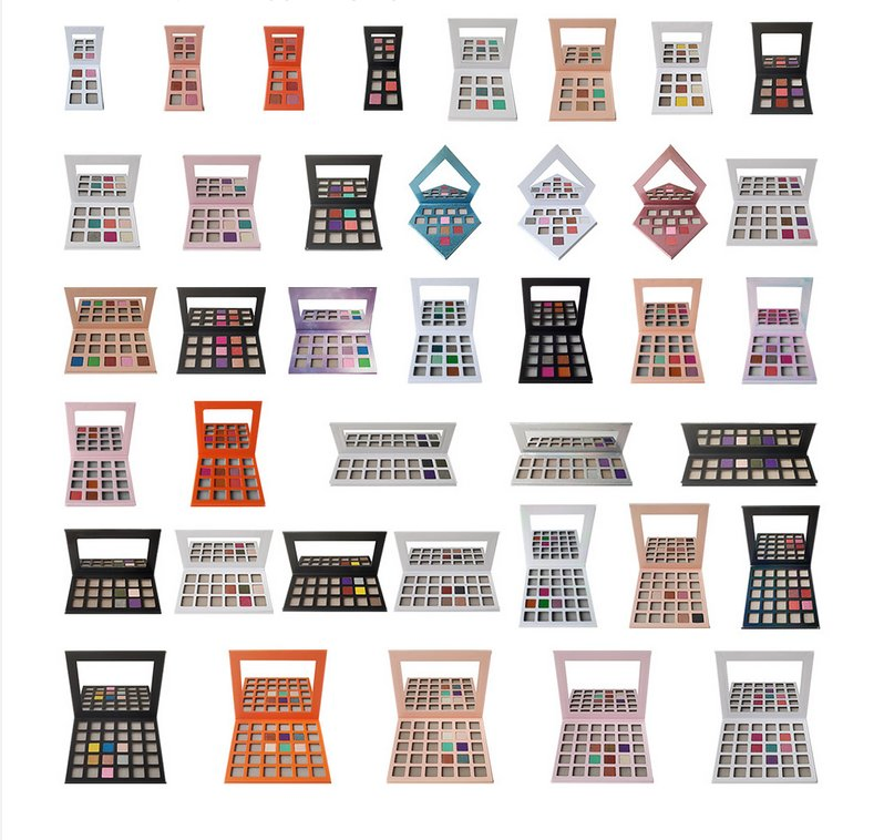 Eye Shadow Palette DIY Square Waterproof Eye Makeup 30 Colors Eyeshadow