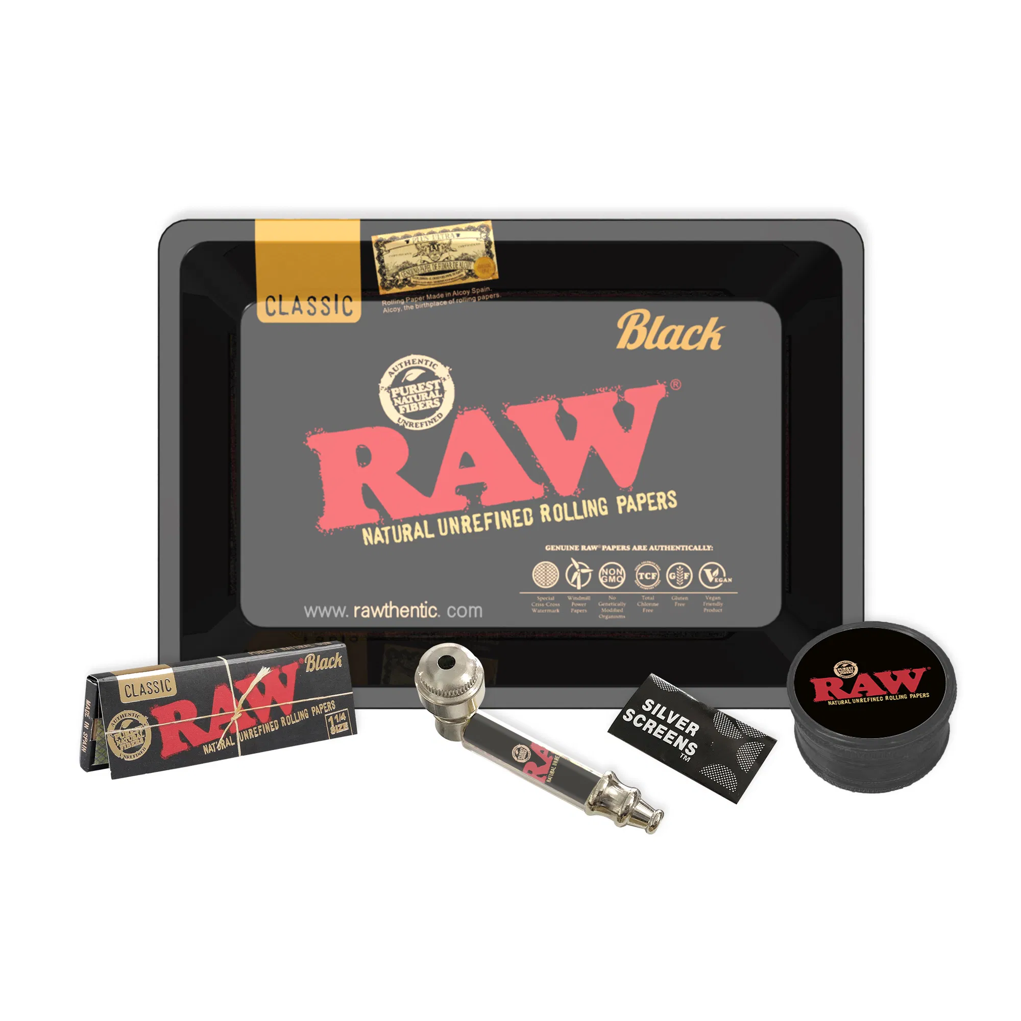 Cute Smoking Accessories Kt Tobocco Basket Smoker Square Tray Set