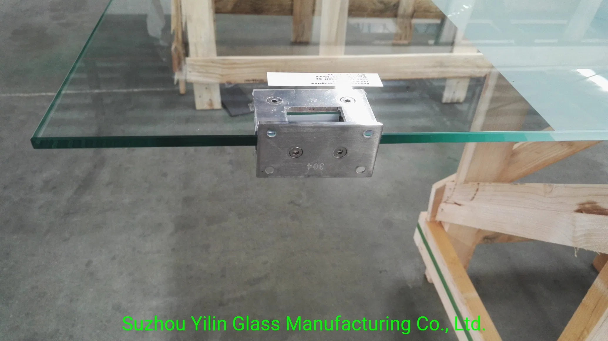 Tempered Printed Glass with The Frosted Effect