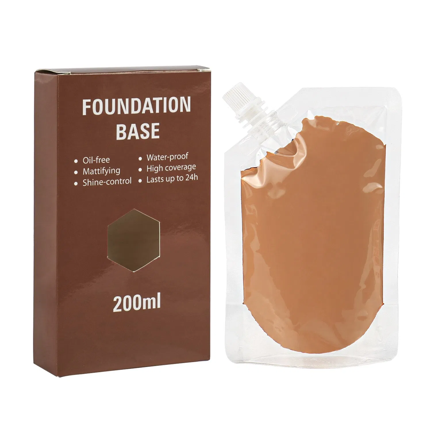 OEM/ODM Factory Price Vegan Liquid Foundation Free Sample