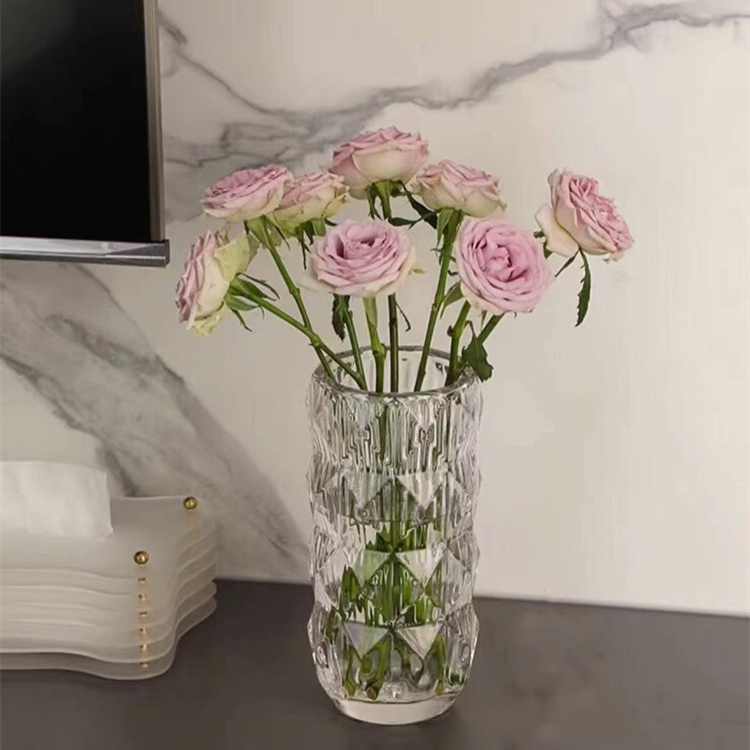 Premier Baccarats Crystal Glass Vase for Luxury Home Decor Modern Celebrity High Sensation Flower Bottle