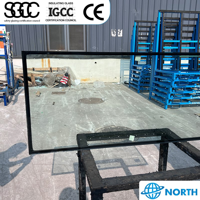 Wholesale Window Low E Double Wall Laminated 1 Inch Tempered Curved Double Vacuum Insulated Glass
