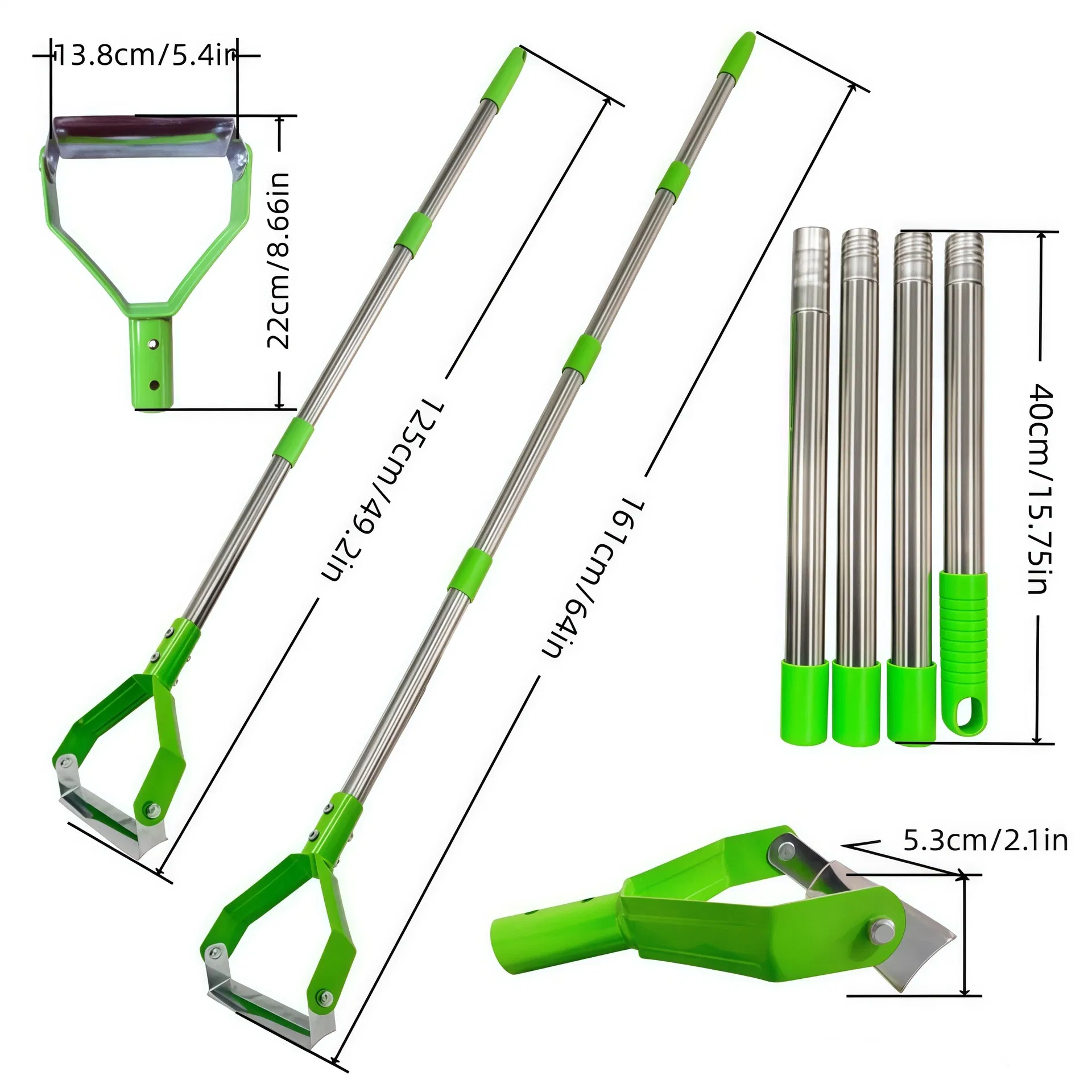 Hot Selling Weed Puller Tool Weed Remover Garden Hoe Loop Hoe Stirrup Hoe for Lawn Garden Yard Weeding and Cultivation