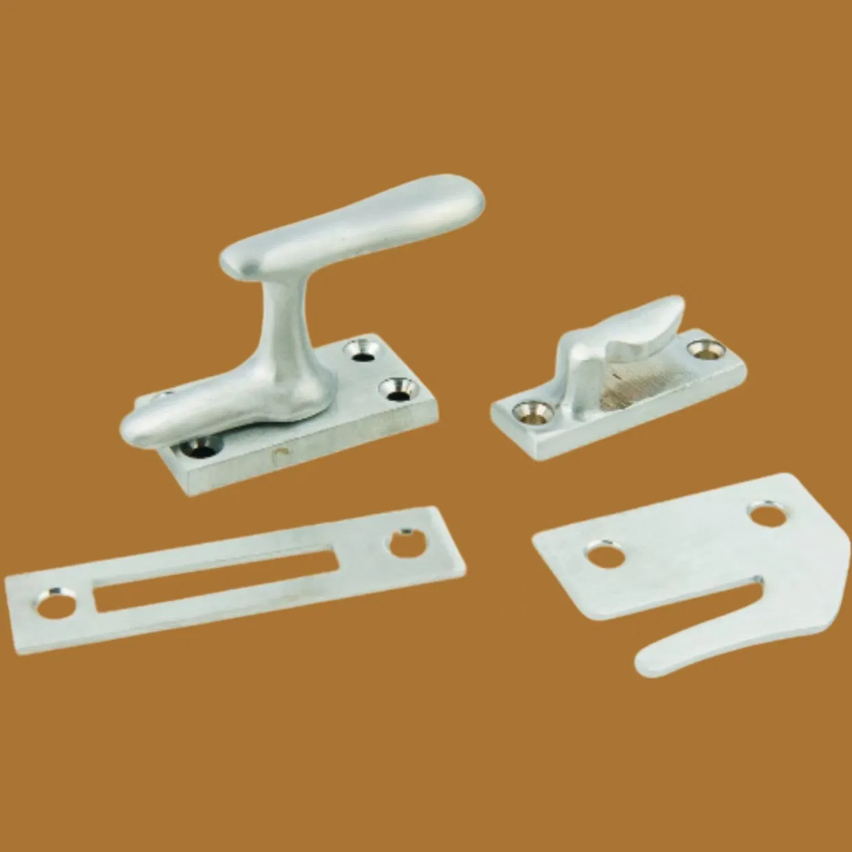 B-SGC06-SN Brass door holder door hinge