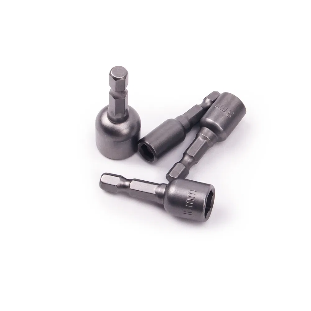 6-13mm Impact Socket 1/4in Hex Magnetic Nut Driver Socket