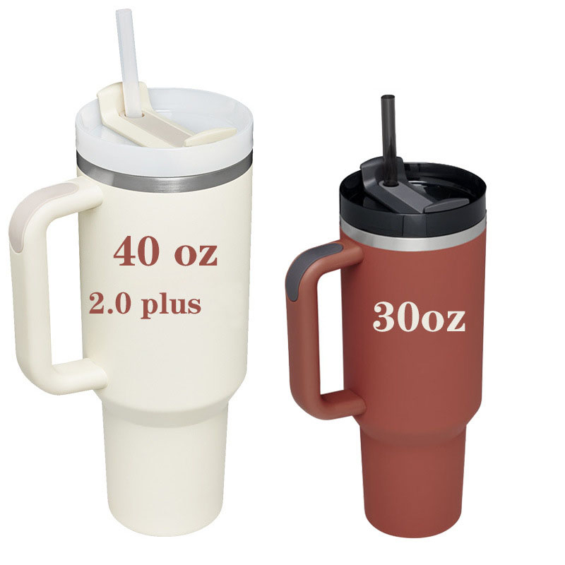 in Stock 40oz Custom Recycled Mug Stainless Steel Reusable Vacuum Tumbler