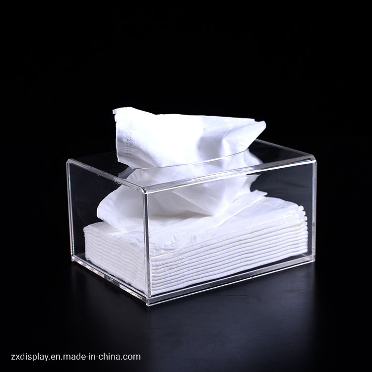 New Design Acrylic Paper Towel Holder Tissue Dispenser Box