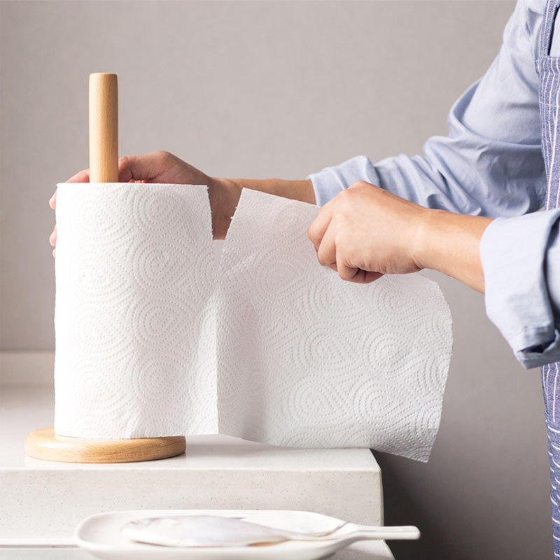 Eco-Friendly Nonwoven 2ply Roll Reusable Bamboo Kitchen Paper Towel