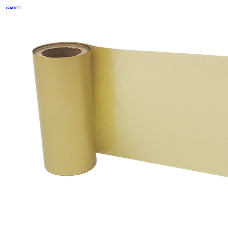 Gold Resin Ribbon 30mmx300m Thermal Transfer Ribbon Printer Ribbons