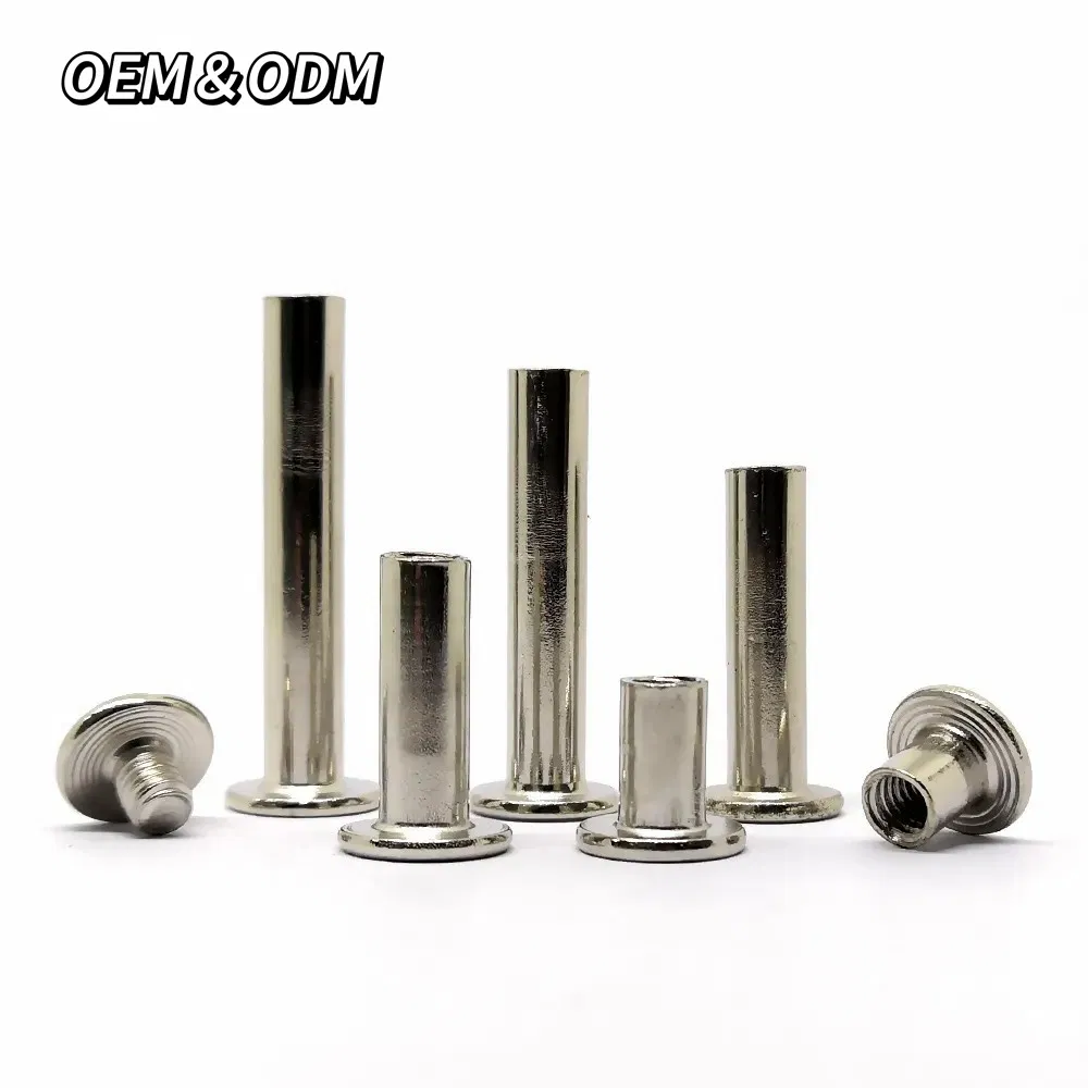 Cheap Price M4 5mm Metal Chicago Screw Book Binding Screw for Leather