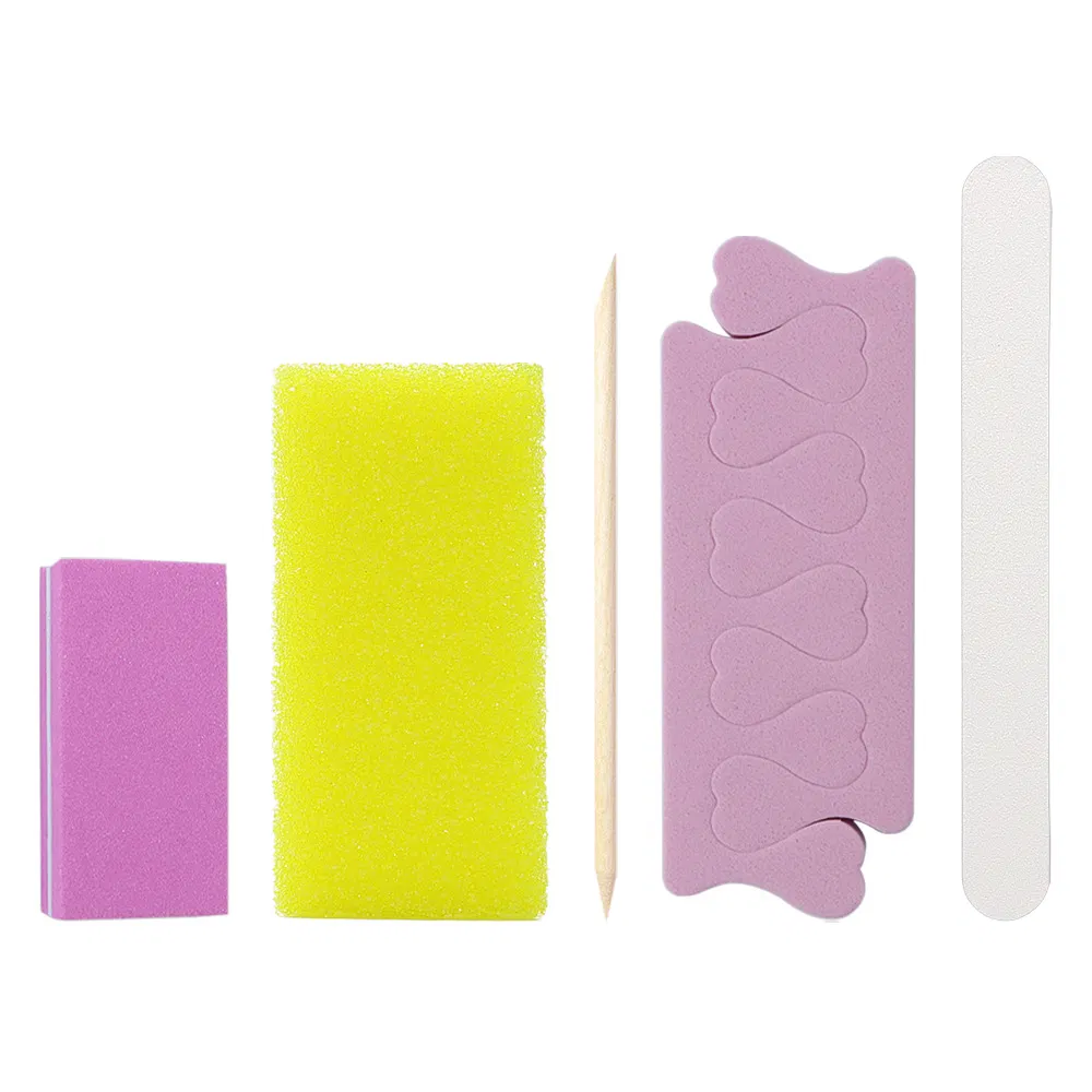 Professional Disposable 5 PCS Pedicure Set Manicure Nail Kit for Salon