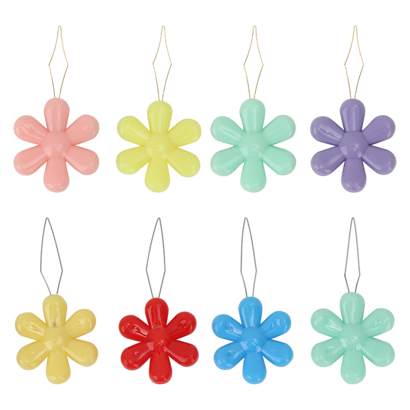 Plum Shape Plastic Needle Threader Sewing Accessories