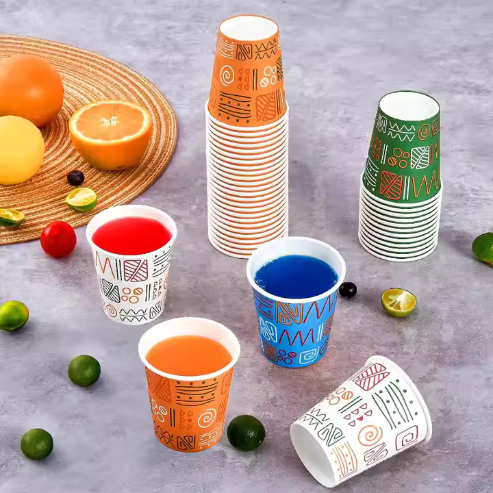 Одноразовая бумажная чашка для кофе 16 oz