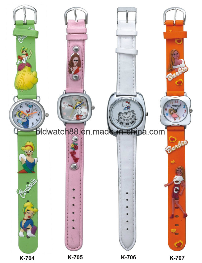 Promotion Analog Quartz Kid Cartoon Watch for Child Gift