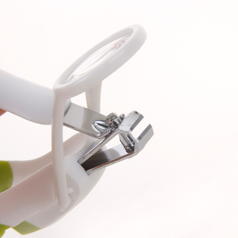 Stainless Steel Clipper Baby Care Safety Basics Clippers Nail Scissors with Magnify