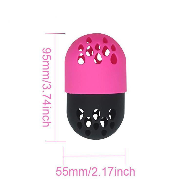 Soft Silicone Powder Puff Drying Holder Beauty Sponge