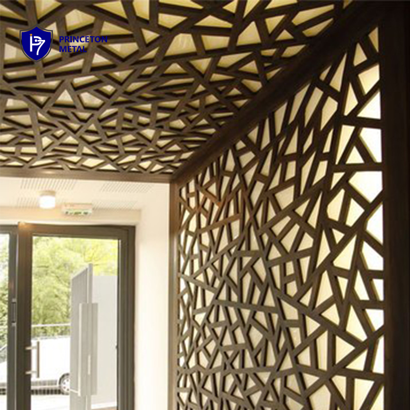 Outdoor Wall Installation Aluminum Perforated Panel Cladding Flat Facade for Curtain Wall