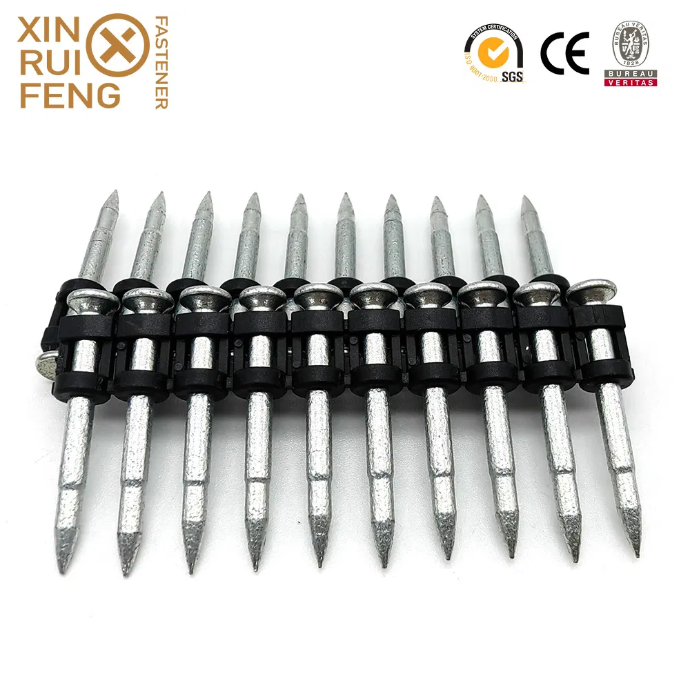 China Manufacturer Shooting Nail with Steel Washer Drivepin and Gas Nail