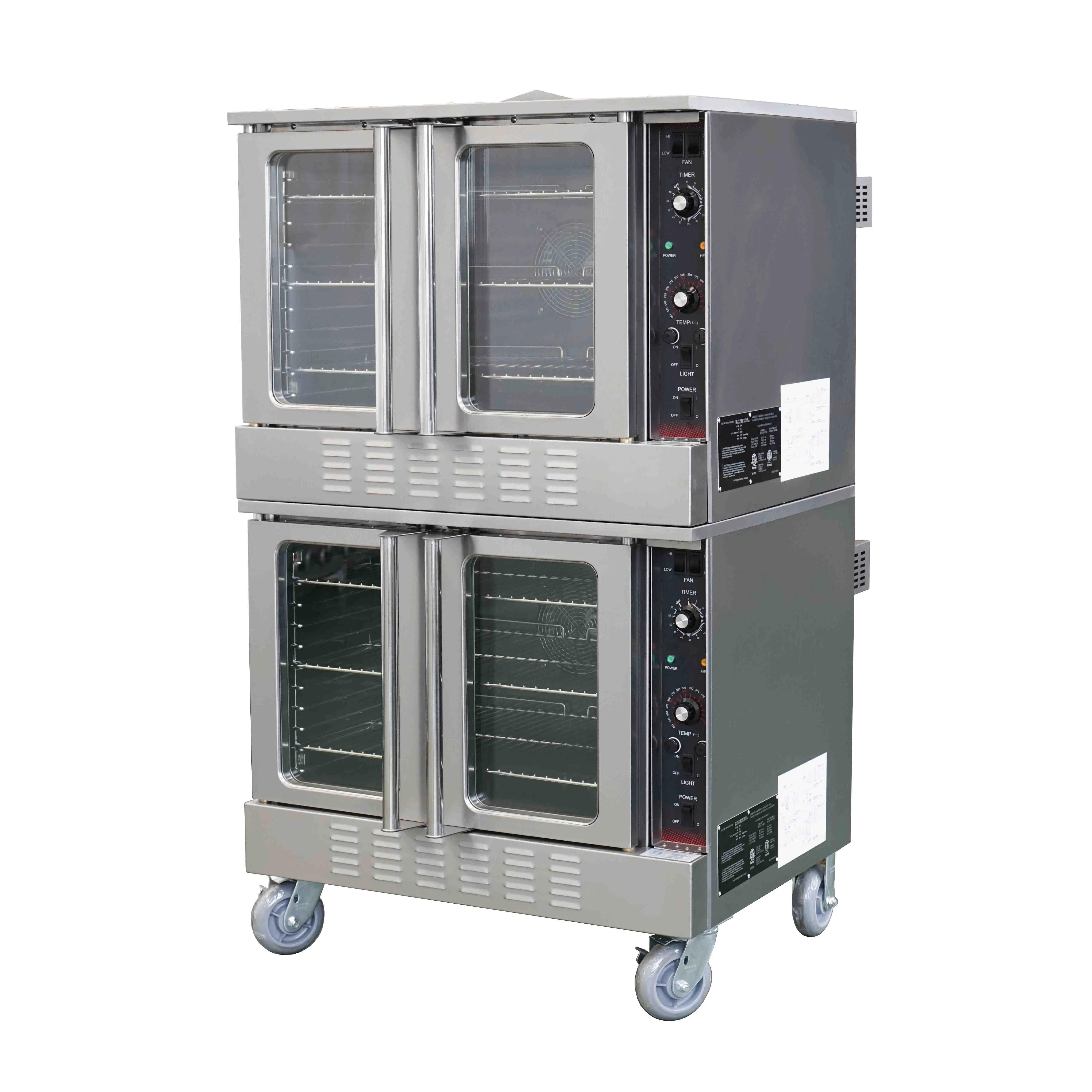 High Capacity Electric Convection Oven for Commercial Pizza and Bread