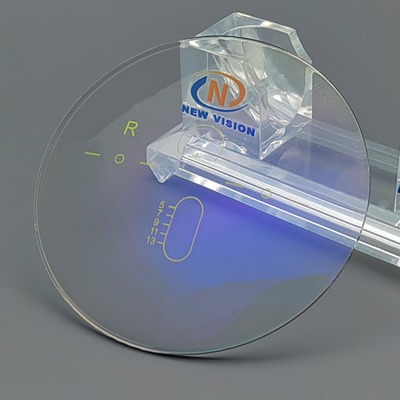 High-Quality 1.56 Professive Blue Cut CSD Super Blue Anti-Glare Customized Eyeglasses Lens