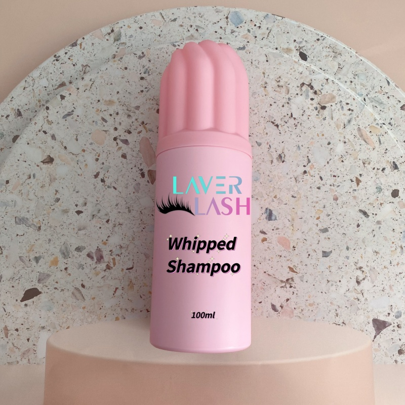 Private Label Whipped Cream Lash Brows Cleanser Foam Shampoo Lash Shampoo