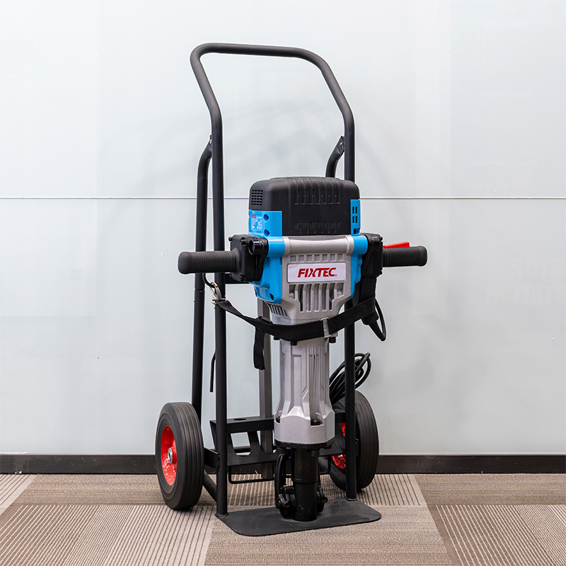 Fixtec SDS-Hex Jack Hammer 2000W Corded Electric Heavy Duty Demolition Hammer for Concrete