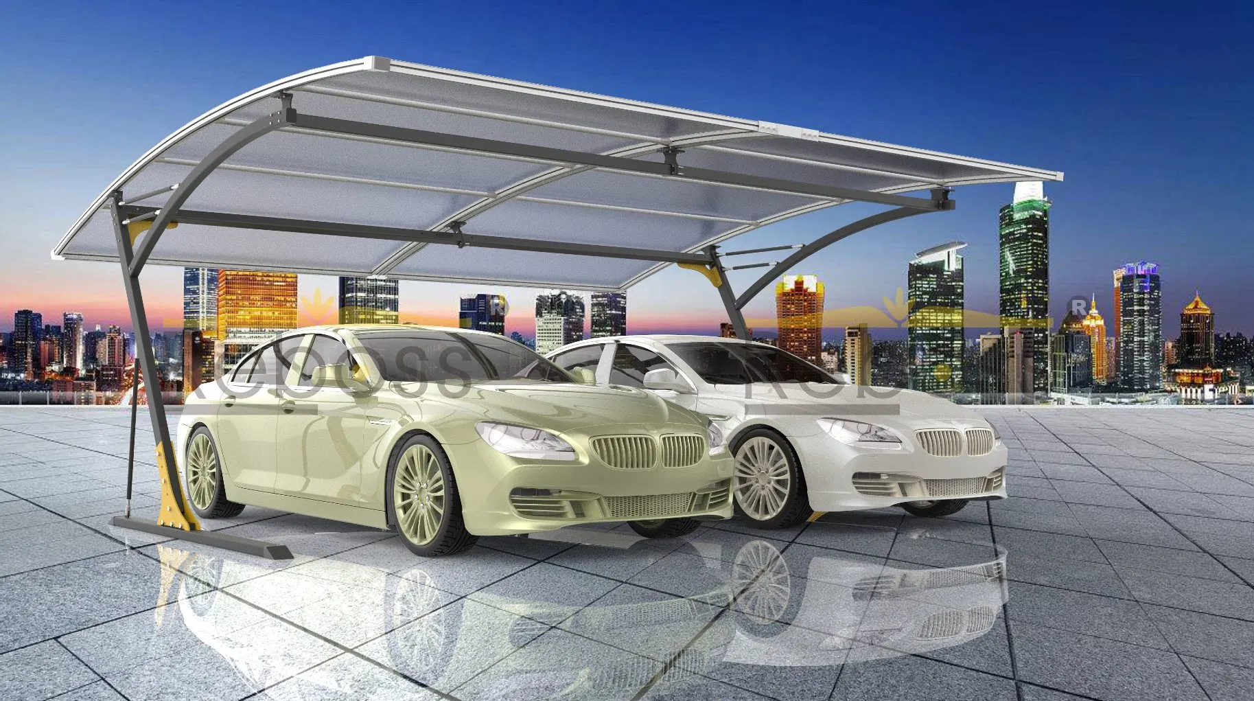 Reboss Cps3100X5950 Premium Car Sunshade Shelter with High-Quality Materials