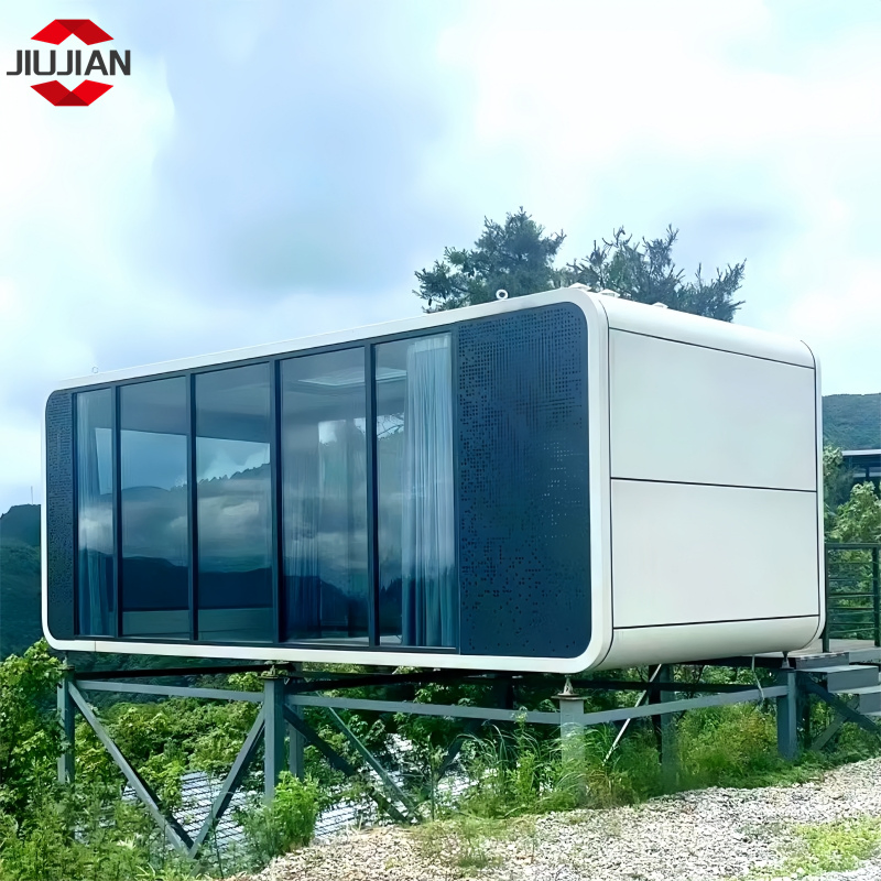 Hot Sale Prefab Apple Cabin for Sleeping with Bedroom