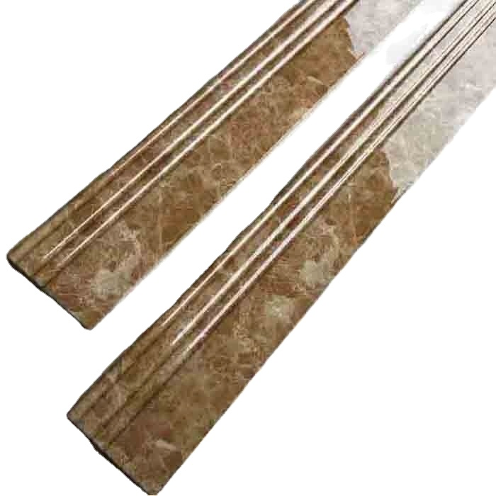 100*800mm European Modern Design Artificial Marble Baseboard Manufacturer