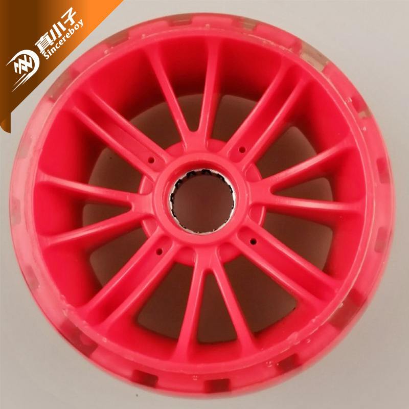 PU Flashing Wheel 115*50mm 83A-85A for Scooter