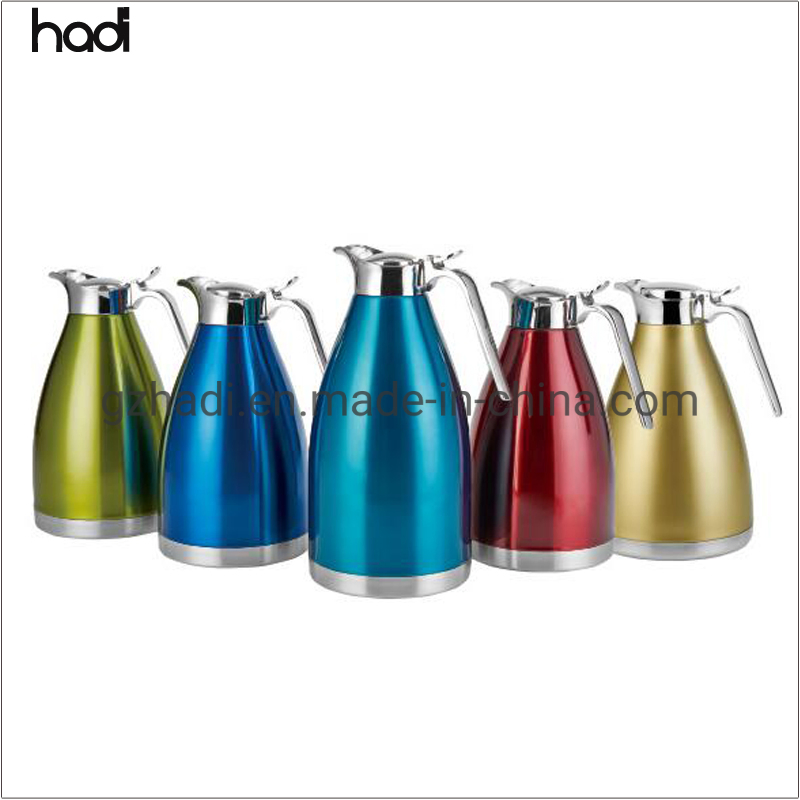 Buffet Equipment Catering Commercial Hot Sale Wholesale Price Buffet Water Jup Stainless Steel Water Pot Silver Turkish Arabic Coffee Pot with Warmer
