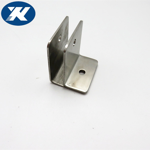 Stainless Steel Toilet Cubicle Metal Connecting Wall Angle Brackets