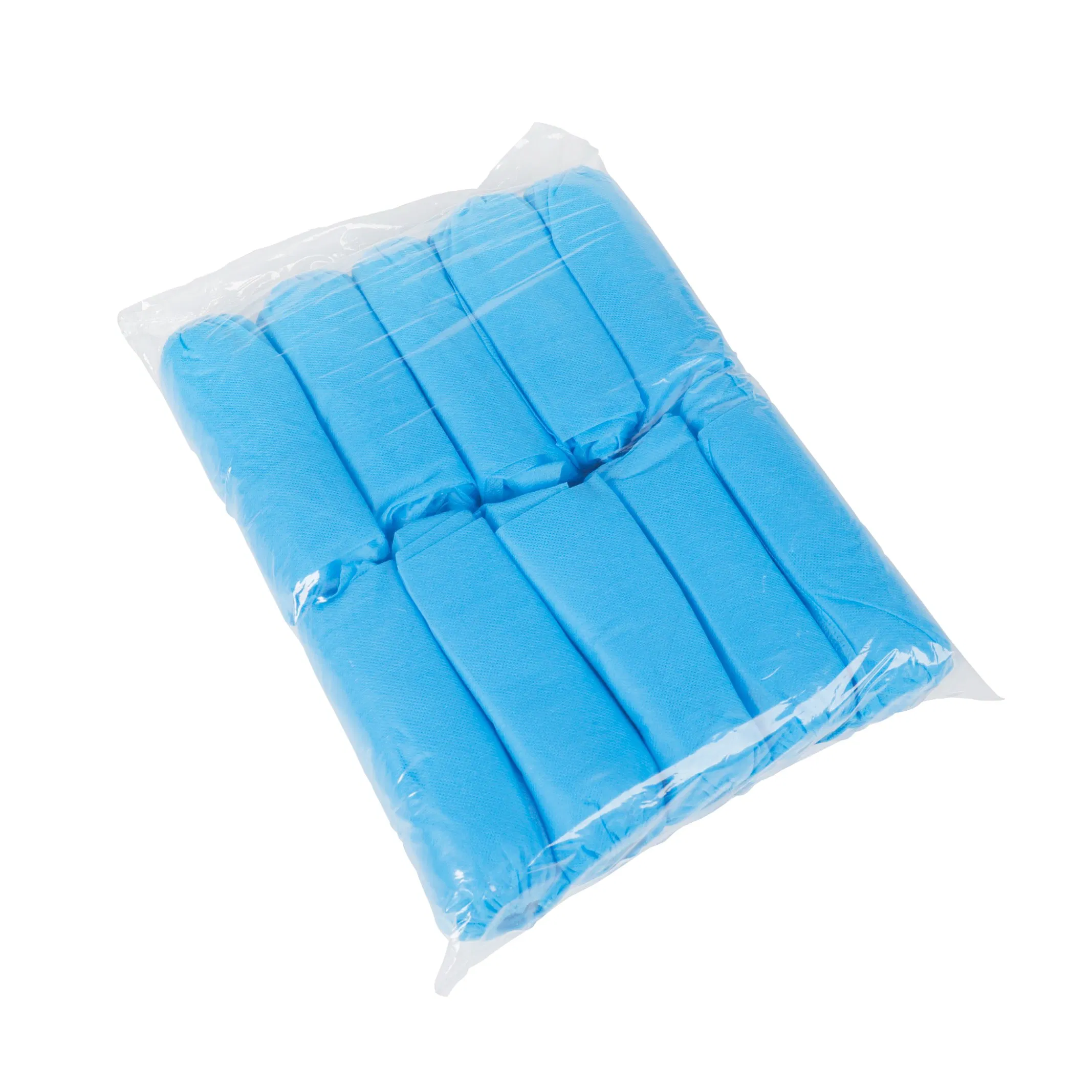 Shoe Cover Plastic Blue Cleanroom Medical Disposable