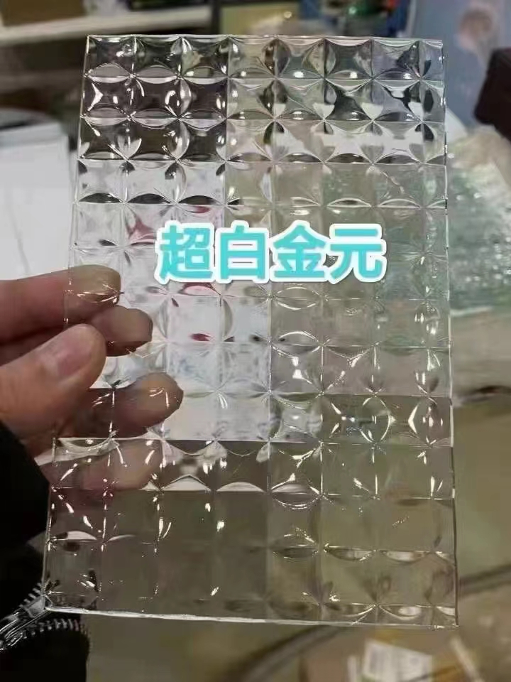 Bronze Patterned Glass with ISO9001/ISO14001/Ohs18001 Certification