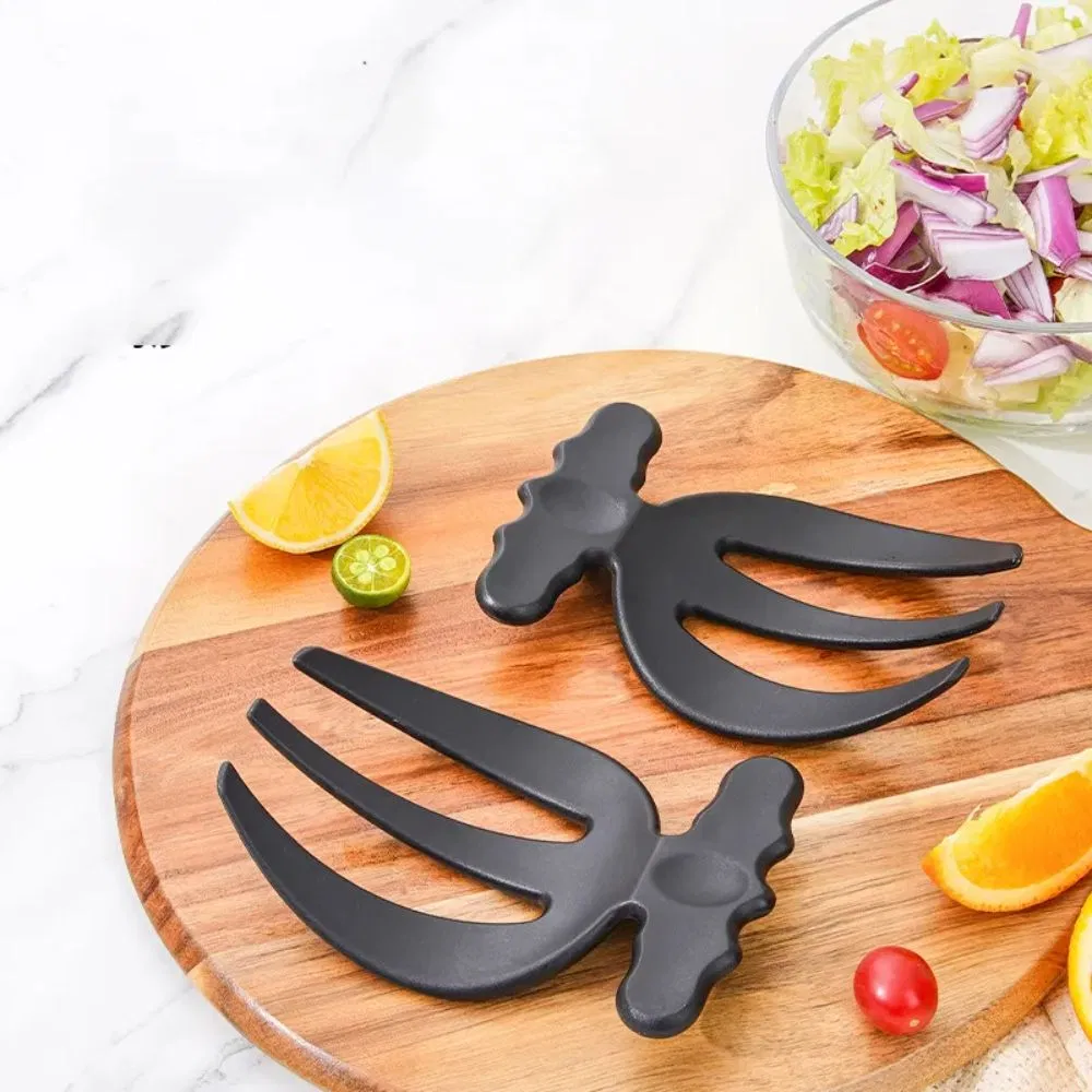 Salad Claws Portable Mixing Tongs Kitchen Utensils Wbb27587