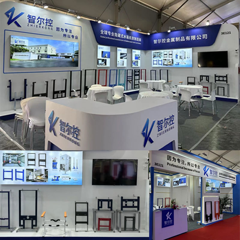 Bathroom Accessories Metal Frame Concealed Cistern Sanitary Ware