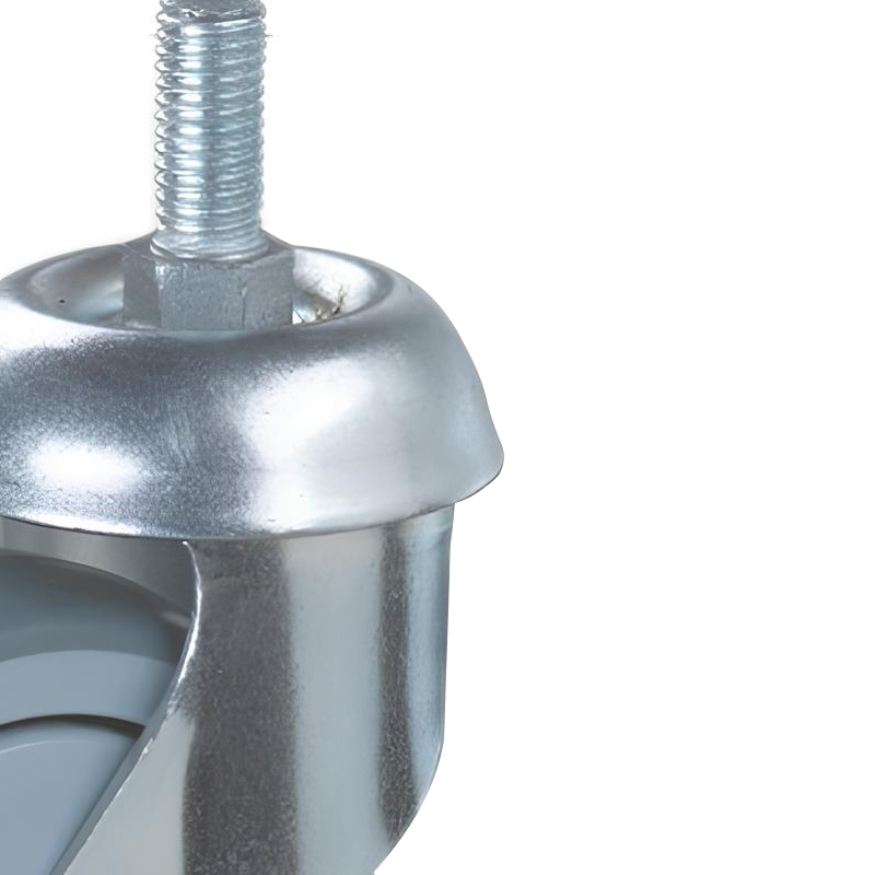 Swivel TPR Castor W/PP Core, Threaded Stem, I-A07#