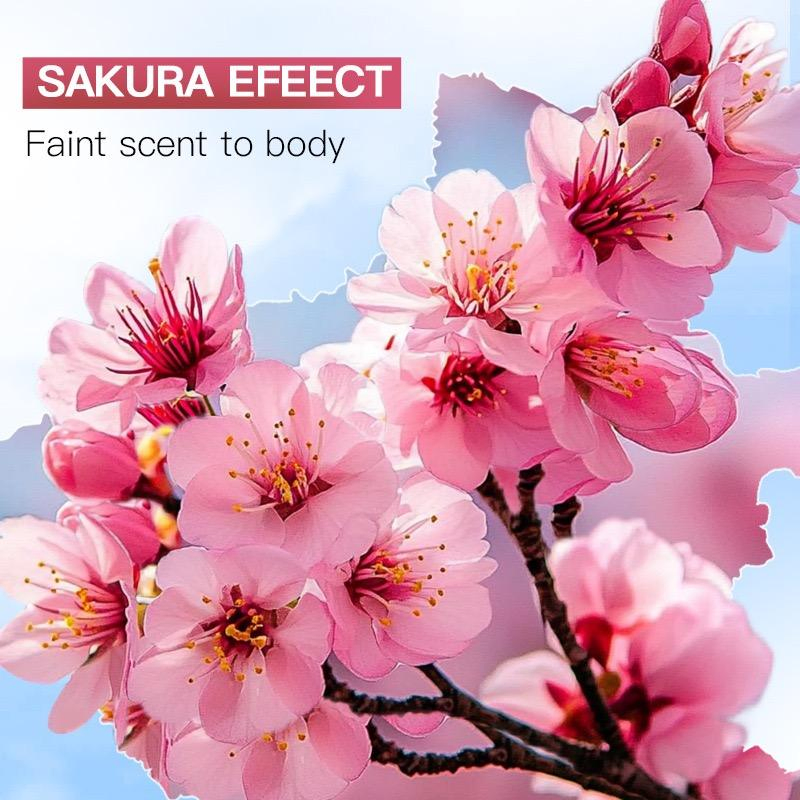 Underarm Antiperspirant Long-Lasting Fragrance Sakura Refreshing Deodorant Spray