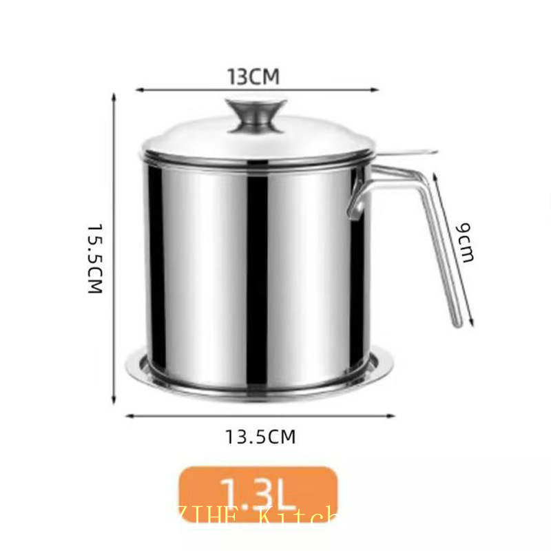 Oil Can Oil Filter Pot High-Capacity Filter Oil Pot Storage Tank