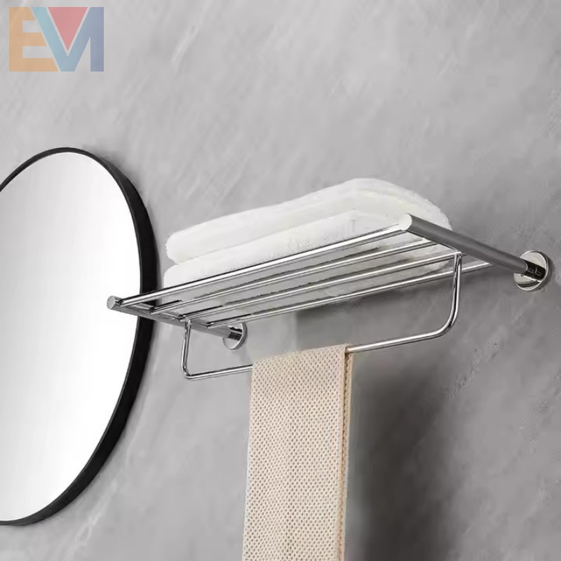 Home and Hotel Bathroom Modern Minimalist Style Stainless Steel Towel Bar