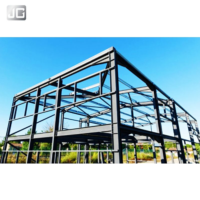 Prefab Storage/Garage/Shed Manufactured Drawing Design Project Hangar/Plant/Metal Sheet Frame Construction Steel Structure Workshop with Galvanized/Painted