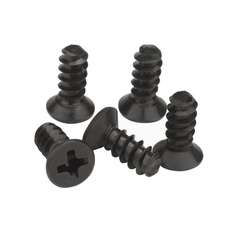 Grade 10.9 Steel M6*8*10-60 Flat Black Countersunk Head Hex Socket Bolts & Nuts with M3 Thread 80mm Length