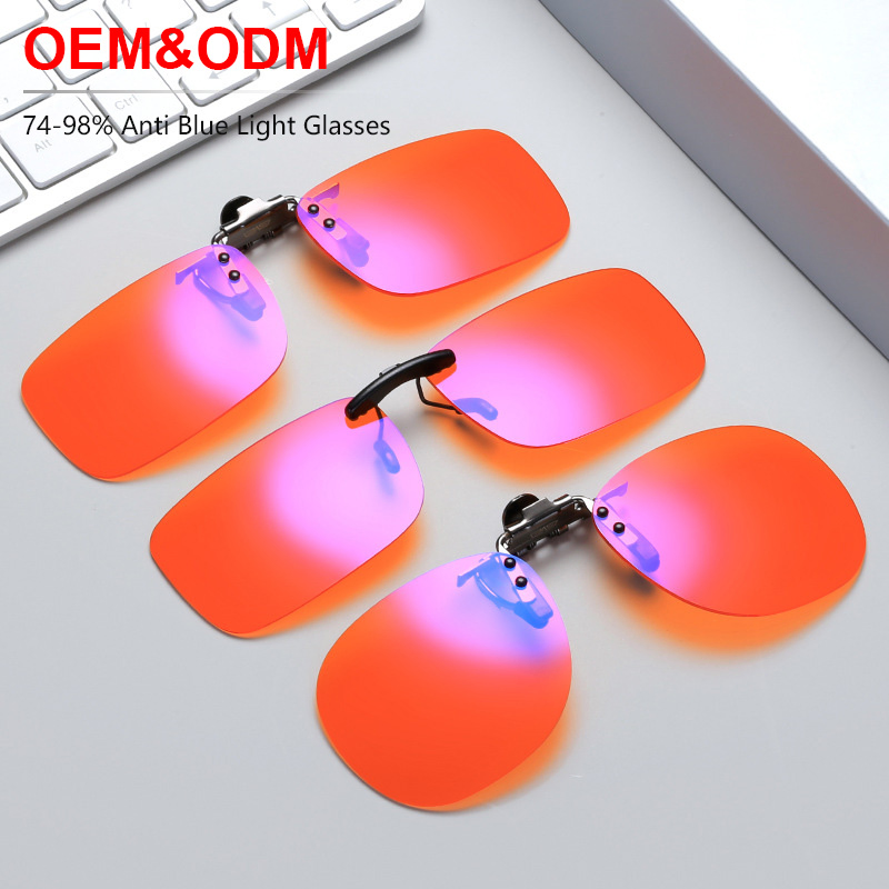 2026 New Fashion Eyeglasses Fashion Clip High Definition Polarized Lens Gaming Specificpersonalized 100% Anti Blue Light Blocking Glasses for Women Men