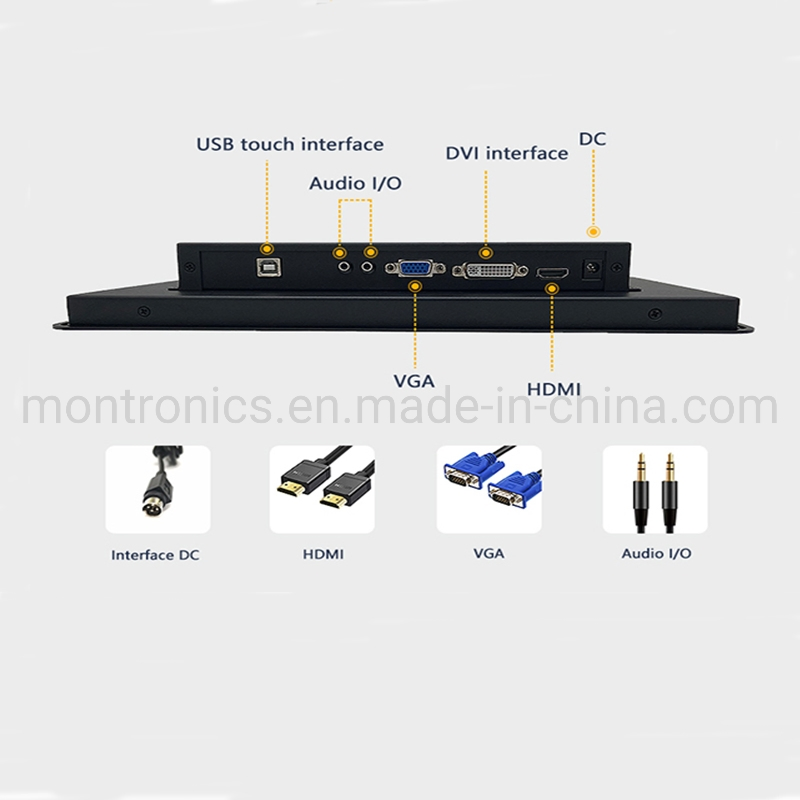 The 15-Inch Capacitive Touch Screen Displays The Industrial Control Display Screen High Temperature Resistance Waterproof