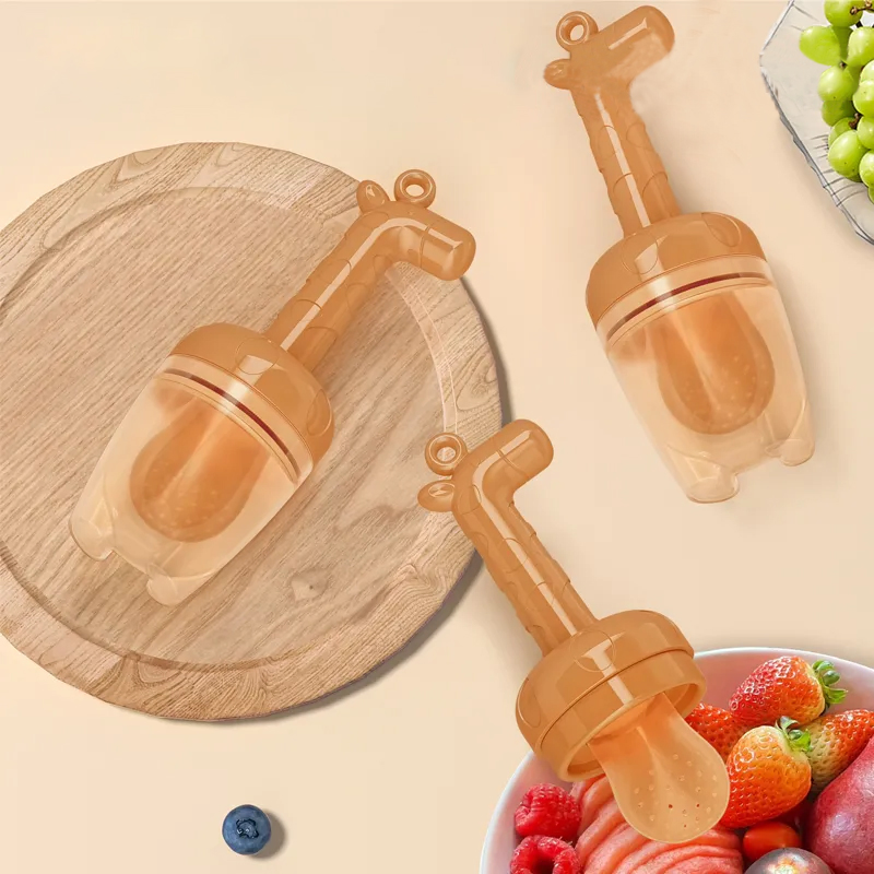 BPA Free Newborn Feeder Adult Silicone Fruit Food Pacifier Teether Feeder