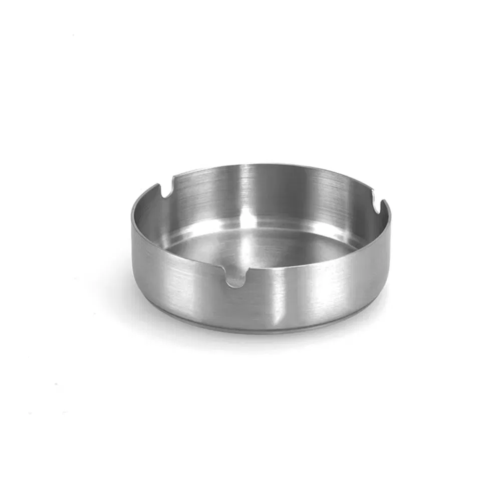 Stainless Steel Ashtray Cigar Pocket Ashtray for Outdoor Home Office Restaurant