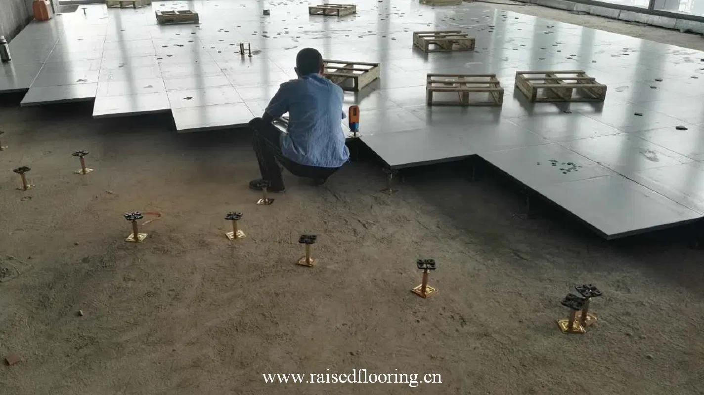 Galvanized Calcium Sulfate Network Raised Floor (independent support)